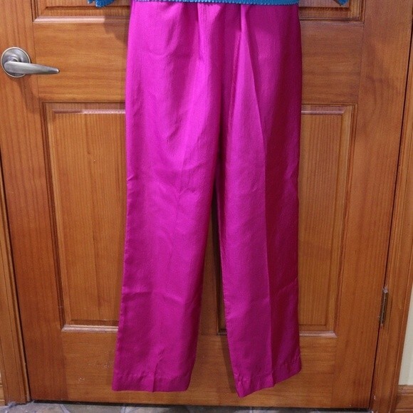 Jordana Vintage Windbreaker Track Suit  Tops Hot Pink Retro 90s 3 pc set - Picture 7 of 16